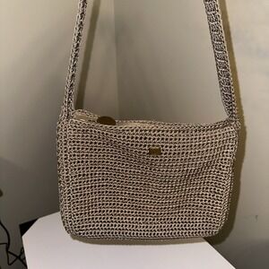 the sak crochet Tan Bag